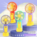 Mini Cute Rechargeable USB Handheld Fan & Mobile Stand – Portable Desktop Fan for On-the-Go. 