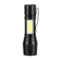 Recharge-able Flashhlight Torch LED USB Portable Torches 3 Modes Mini Camping Lighting - Torch Light. 