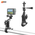 LRBH Camera Clamp Mount Bike Motorcycle Handlebar Holder, Pipes of any shape can all be installed 360 Ball Join for   . 