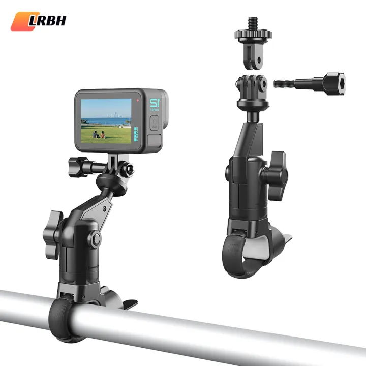 LRBH%20Camera%20Clamp%20Mount%20Bike%20Motorcycle%20Handlebar%20Holder,%20Pipes%20of%20any%20shape%20can%20all%20be%20installed%20360%20Ball%20Join%20for%20%20%20%20-%20Image%202
