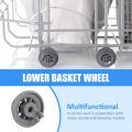Dishwasher Lower Bottom Basket Wheels For Bosch For Neff For Siemens Dishwasher Spare Parts Lower Rollers Dishwasher Wheels. 
