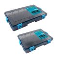 Fishing Tackle Box Large Capacity Waterproof Accessories Hook Storage Lure Bait Tray Storage Lure Bait Organizer Boxes. 