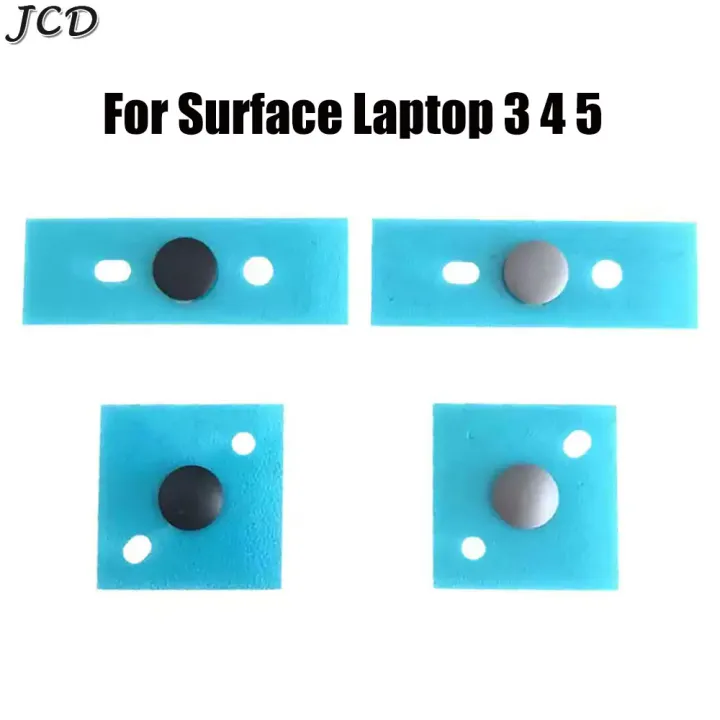 JCD 1piece Replacement New Feet For Surface Laptop 3 4 5 Bottom Case Foot Pad 1867 1868 1951 1958 Sliver Black