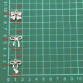 20Pcs 3 Style Metal Alloy Cute Hollow Bow Charms Holiday s Pendants For Jewelry Making DIY Handmade Craft.