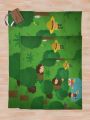 Sneaky Sasquatch Picnic Throw Blanket Camping Hairy For Sofa Thin Bed Blankets. 