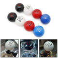Sturdy High-quality Acrylic Ball Gear Shift Knob Easy Installation Fine Workmanship Head Replacement for Vehicles.