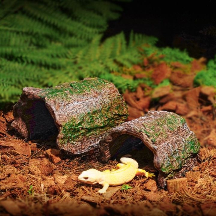 Simulation%20Reptile%20Hideout%20Escape%20Cave%20Bark%20Texture%20Tree%20Hole%20Shelter%20PVC%20Hollow%20Turtle%20Tank%20Ornaments%20Terrarium%20Decoration%20-%20Image%205