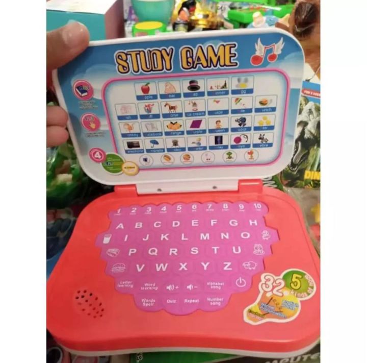 Cute Kids Learning and Educational Laptop Toy Set For Kids and Toddlers