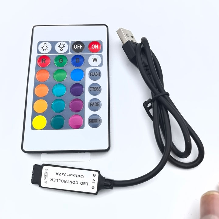 Smart Bluetooth RGB Controller For USB 5V DC 12V 24V 4pin 5050 2835 4 Pin Rgb Led Strip Light Wireless App Control Tv Backlight I369571548