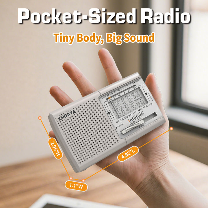 XHDATA%20D219%20Portable%20Radio%20AM%20FM%20MW%20Shortwave%20Receiver%20Pocket%20Radio%20High%20Sensitivity%20Multi%20Band%20Radio%20with%20Speaker%20Earphone%20Jack%20-%20Image%206