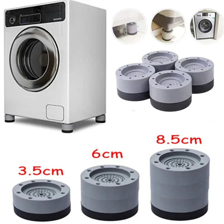 4%20Pcs%20Washing%20Machine%20Anti%20Vibration%20Pads%20Lifting%20%20Feet%20Anti%20Slip%20Mute%20Furniture%20Leveler%20Universal%20Dampers%20Fixed%20Base%20-%20Image%202