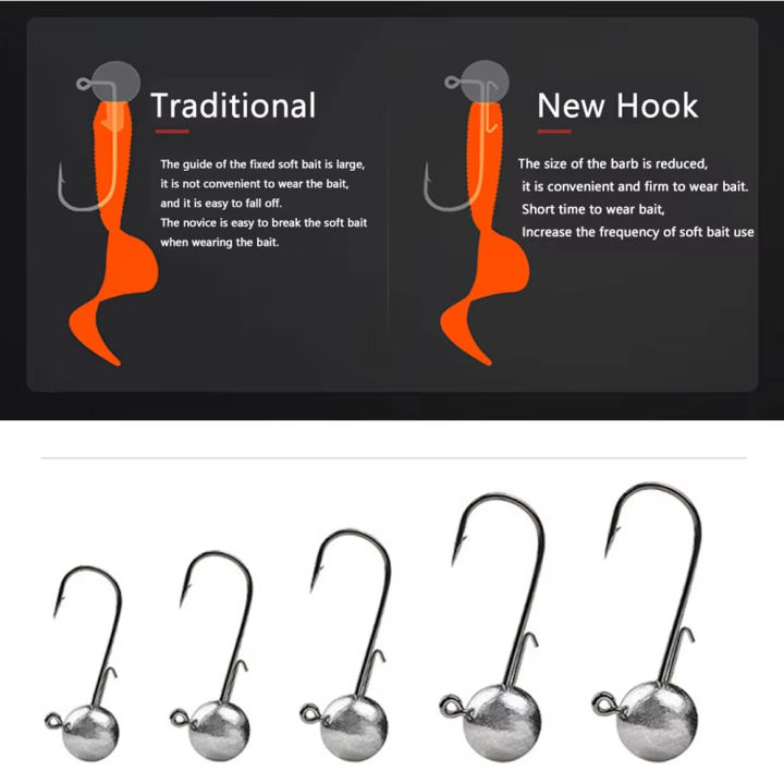 10pcs/box%20high-quality%20fishing%20hooks%20with%20auxiliary%20hook,%20jig%20head%20and%20soft%20worm%20fishing%20hooks%20for%20various%20weights%20of%20freshwate%20-%20Image%204