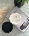 2 piece vase combo set (1.ribbed turbine vase 2.round bubble tray).