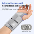 Wrist Brace for Carpal Tunnel Support Brace with Splints Hand Support for Arthritis Tendonitis Sprain Injuries Wrist Pain 1PC. 