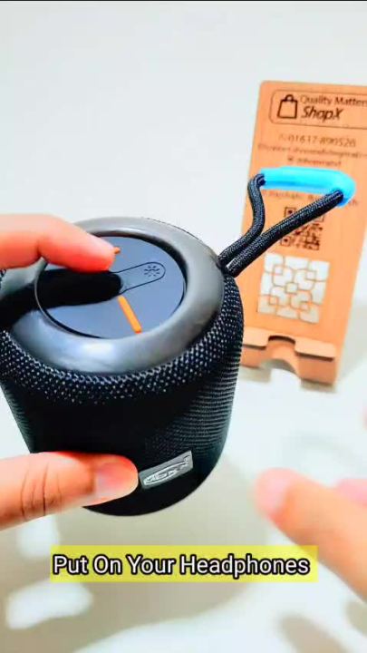 Heavy Bass MS-70 Portable Wireless Bluetooth Speaker | BT 5.3 | RGB Lights | FM Radio | USB | TF Card | Hands-Free Calling