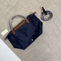 Auth LongChampˉ Paris Le Pliage Top Handle Bag/Crossbody Bag 7 Colors Small Version 28/20x22cm. 