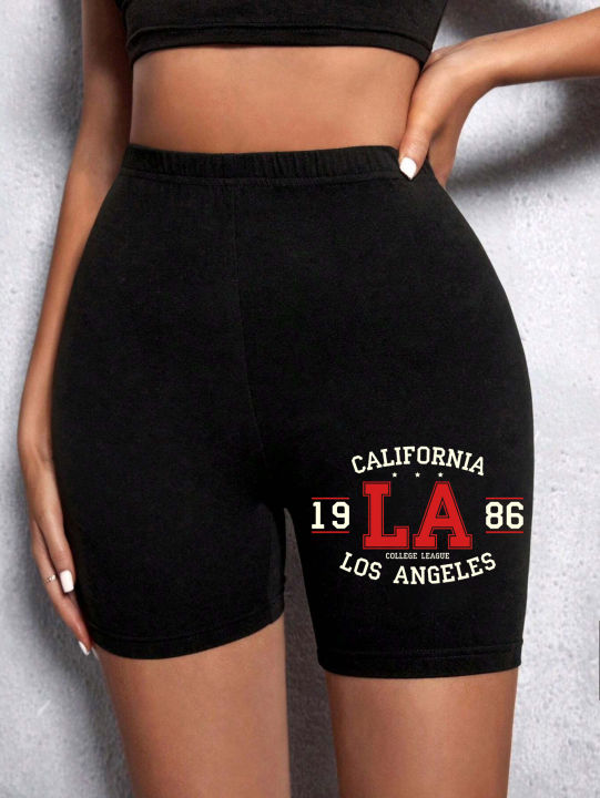 Summer%20Womens%20Sports%20Shorts%20%C2%A0New%20York%20The%20Emipure%20City%20Letter%20Printing%20Fitness%20Short%20Pantsstretch%C2%A0Thin%C2%A0Soft%20Female%20Sport%20Swear%20-%20Image%202
