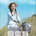 Sunscreen clothing long sleeve sunscreen coat windbreaker ultra-thin loose breathable outwear. 