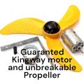 10" inch-12 Volt DC Motor DIY 3 Wings Fan. 