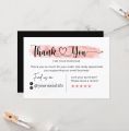 Pack of 100 Thank You Cards | Potrait | Packaging | Small business card. 