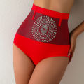 Flarixa Seamless Women's High Waist Abdomen Control Panties Magnetic Therapy Warm Uterus Underwear Body Shaping Briefs.