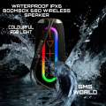BoomBox 30w Waterproof IPX6 12-hours Standby Wireless Speaker Heavy Bass Surrounding High-fidelity Sound. 