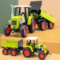 1:32 Scale Retro Walking Tractor Car Model Toy Sound Light Diecast Metal Agricultural Vehicle Models Decorations for Kids.
