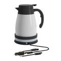 Car Electric Kettle DC 24V Auto Shut Off Automotive Accessories with Cigarette Lighter Heating Kettle for Outdoor Camping.