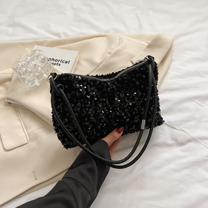 Black%20Spice%20Glitter%20Underarm%20Bag%20Casual%20Chic%20Design%20Crossbody%20Shoulder%20Bag%20One%20Outfit%20-%20Image%207