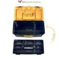 Tool Box Plastic Portable Storage With Removable Tray & Carrying Handle suitable For tool’s storage, Fishing accessories storage. 