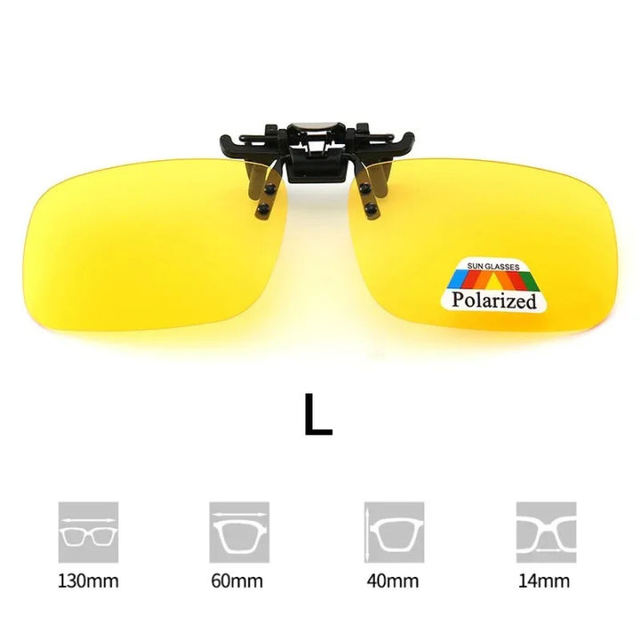 1/2/3/4pcs%20Polarized%20Glasses%20Clip%20Driving%20Night%20Vision%20Eyeglasses%20UV400%20Outdoor%20Shades%20High%20Definition%20Sun%20Glasses%20Clips%20-%20Image%203