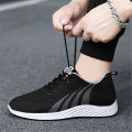 Shipping from Bangkok🚚Men's new woven breathable canvas shoes casual trend running shoes new sports shoes for. 