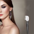 Dual Color Handle Curling Eyelash Clip Artificial Eyelash Assistant Eyebrow Trimmer Steel Needle Portable. 