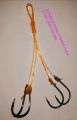 Japanese chinu fishing hooks (tied)4 piecs.
