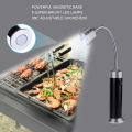 BBQ Grill Light Soft Tube Lighting Lamp 360° Adjustable Super-Bright 9 LED Flashlight Magnetic Base Outdoor lighting Gooseneck.