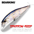 Bearking  10cm 15g  hot model fishing lures hard bait 14color for choose minnow quality professional minnow depth0.8-1.5m. 