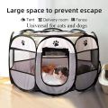 Portable Foldable Outdoor DogTent dog House Portable Folding Travel Pet Tent Cat/Dog Cage Easy Operation Large Cat/Dog Fences. 