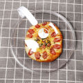 Microwave Splatter Cover For Food Clear Microwave Splash Guard Cooker Lid With Handle Dish Bowl Plate Serving Cover Bpa-Free. 