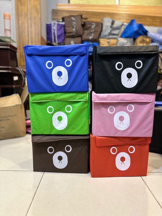 Panda Cube Storage Box 🎁