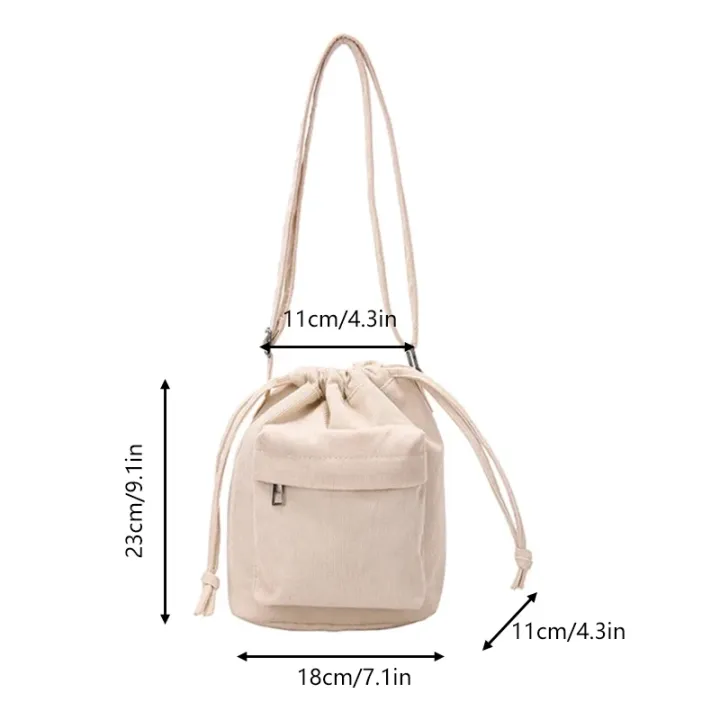 2025%20New%20Women%20Bag%20Middle%20Shoulder%20Bag%20Korean%20Style%20Drawstring%20Bucket%20Bag%20Casual%20Light%20Youth%20Crossbody%20Bag%20Whole%20Sale%20-%20Image%206