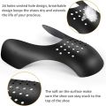 "Protect Your Shoes with Anti-Crease Shoe Guards:. 