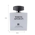 BN Parfums White Afghan Premium Scent, Powdery, Sweet & Oud, Soothing Fragrance, Long Lasting Perfume Spray For Men, 100ml. 