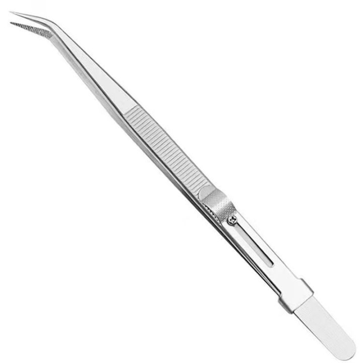 16CM%20Professional%20High%20Precision%20Stainless%20Steel%20Jewelry%20Tweezers%20Sandblasting%20DIY%20Diamond%20Gem%20Jewelry%20Jeweler's%20Slotted%20Buckle%20-%20Image%208