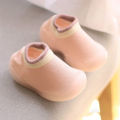 Baby Shoes First Walkers Comfortable Boys Girls Kids  Soft Non-Slip Sole Floor Shoes Knit Booties. 