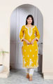 Pure Cotton Lucknowi Suit with Beautiful Work on Salwar Kameez Kurti. 
