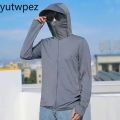 Men Women Ruunning Jackets Thin Quick Dry Breathable Sunscreen Cycling Uv Protection Fishing Gear Outdoor Hunting Sports UPF50+.