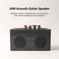 30W Electric Guitar Amplifier Portable Acoustic Guitar BT Speaker with Reverb Distortion Clean Function Guitar Accessories. 