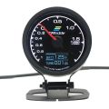 GReddi Boost Gauge 62mm 2.5 Inch 7 Colors LCD Display Turbo Oil Pressure RPM Water Temp Tachometer Racing Meter With Sensor. 