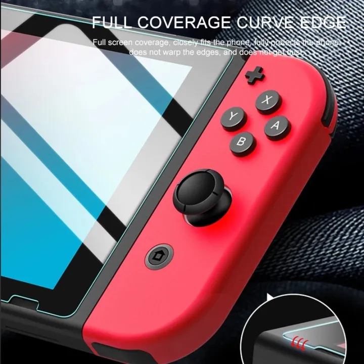 1/2/3PCS%209H%20Tempered%20Glass%20Screen%20Protector%20Compatible-Nintendo%20Switch%20OLED/%20NS%20Hard%20Protector%20Film%20for%20Switch%20Lite%20Game%20Console%20-%20Image%203