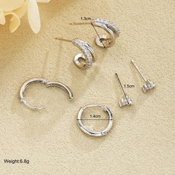 6Pcs/Set%20Silver%20Color%20Zircon%20Huggies%20Hoop%20Earrings%20for%20Women%20Fashion%20Copper%20Cartilage%20Piercing%20Earrings%20Set%20Female%20Party%20Jewelry%20-%20Image%206